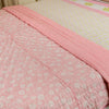 Cotton Quilt - Mughal Jaipur Light Pink Floral Double Size