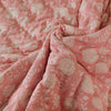 Cotton Quilt - Mughal Jaipur Light Pink Floral Double Size