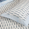 Cotton Bed Sheet - Hand Block Blue Pine