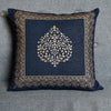 Cotton Cushion Covers (Set of 2)- Mughal Gold Royal Blue
