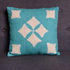 Handcrafted Patchwork Cushion Covers (set of 2) - Turquoise